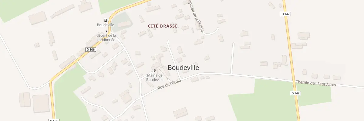 Plan du 3 Imp de la Mare à Boudeville