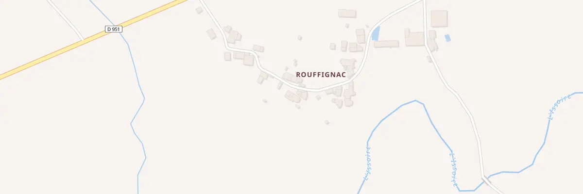 Plan du 75 Rouffignac à Val d’Issoire