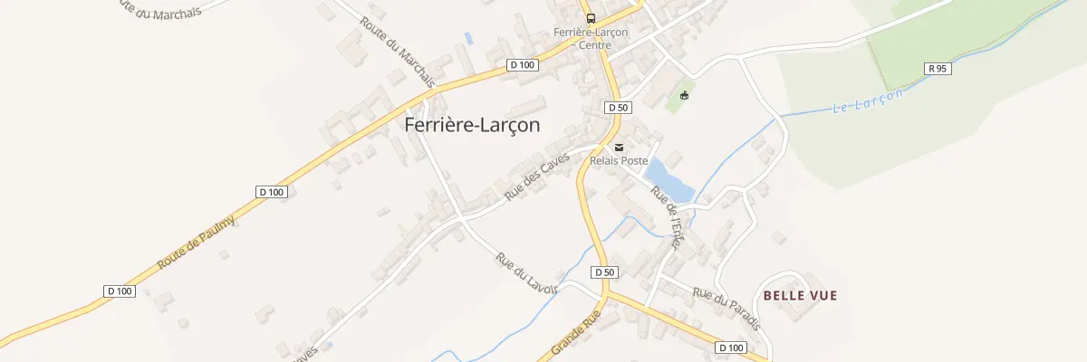 Plan du 3 Rue des Caves à Ferrière-Larçon