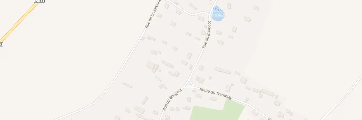 Plan du 221 Rue du Bougeot à Épreville-près-le-Neubourg