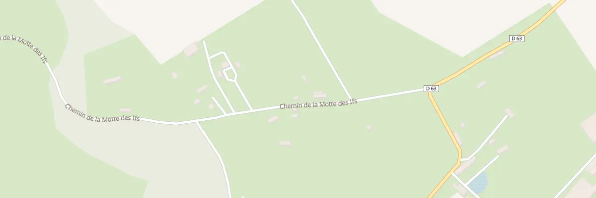 Plan de Rte des Ifs à Bouville