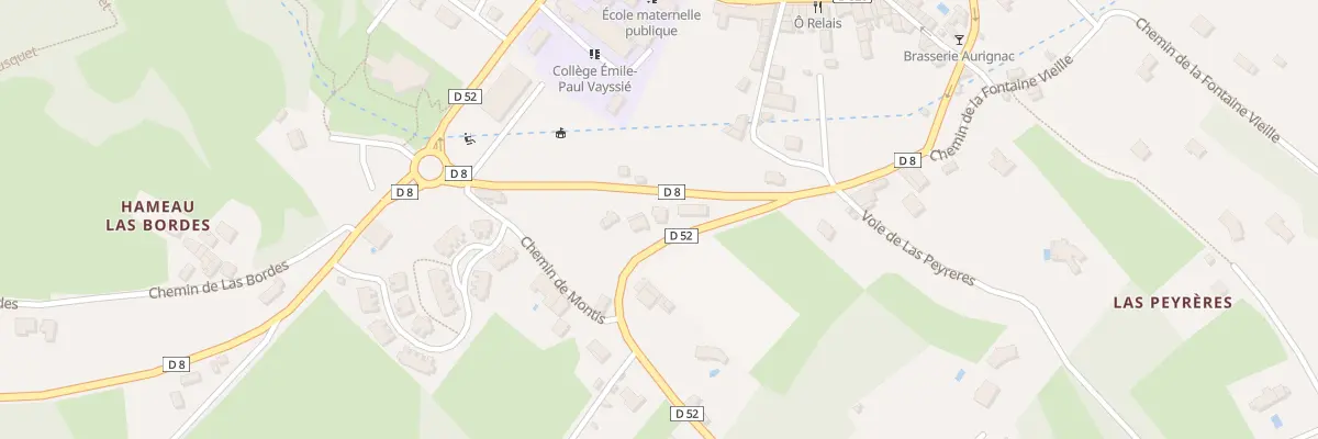 Plan du 394 Rte de Saint Martory à Aurignac