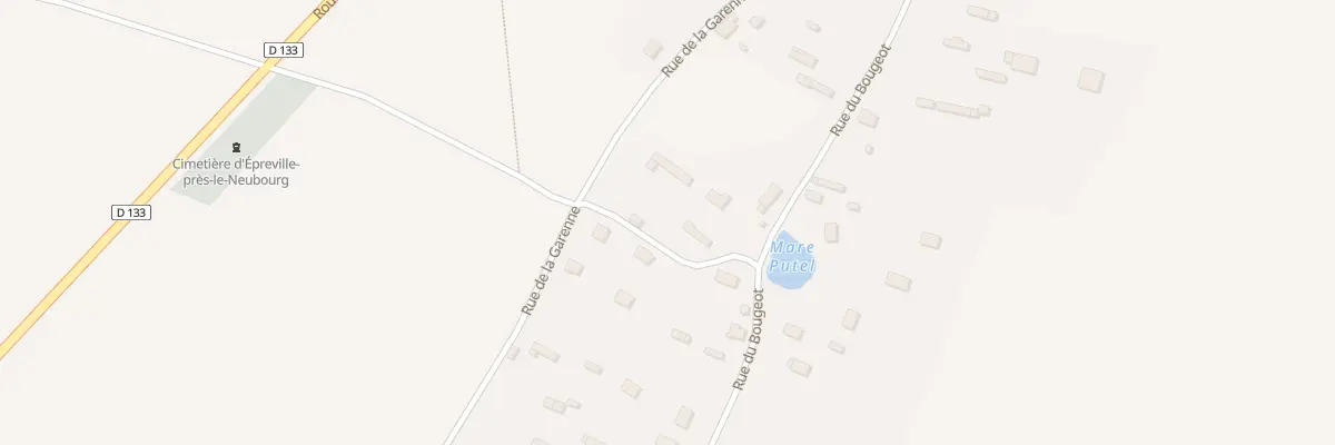 Plan du 8520 La Mare Putel à Épreville-près-le-Neubourg