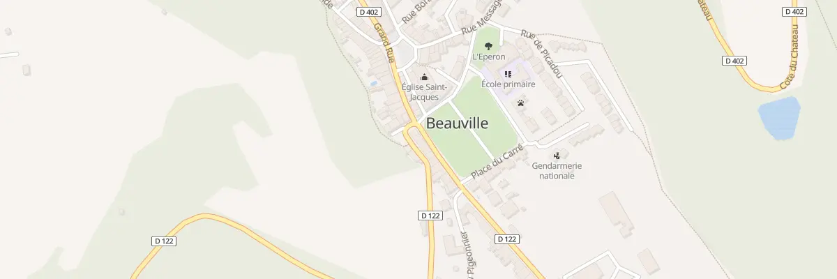 Plan du 5180 Av Saint-Roch à Beauville