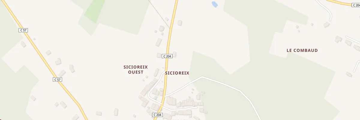 Plan du 280 Sicioreix à Saint-Junien