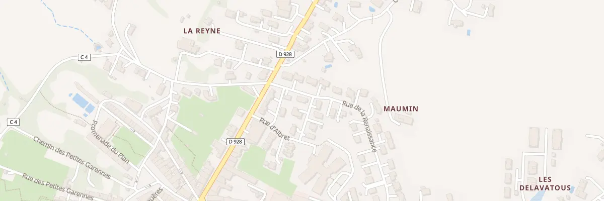 Plan du 4 Rue de la Renaissance à Mauvezin