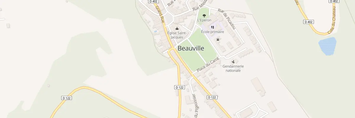Plan du 5178 Av Saint-Roch à Beauville