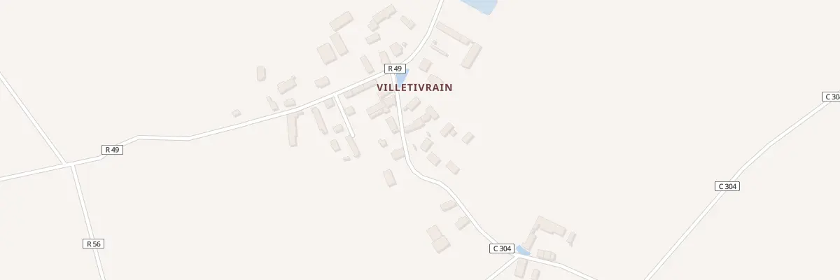 Plan du 12 Villetivrain à Courçay