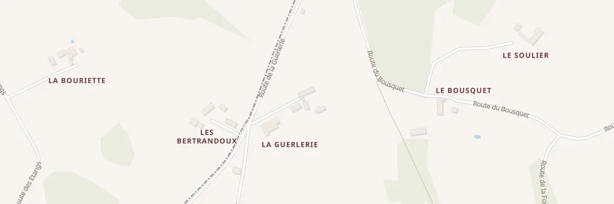 Plan du 432 Rte de la Guerlerie à Limeuil