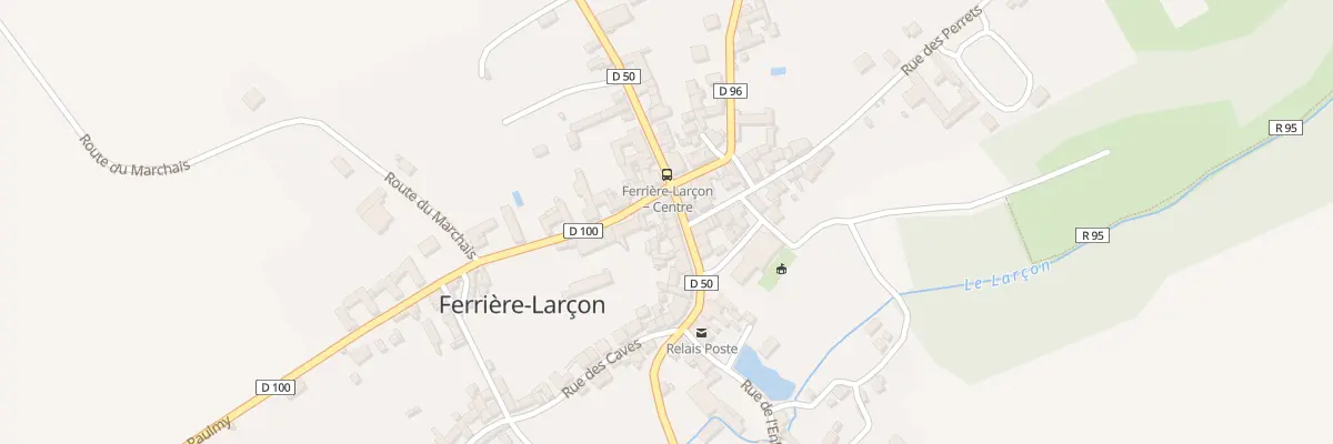 Plan du 19 Gr Grande Rue à Ferrière-Larçon