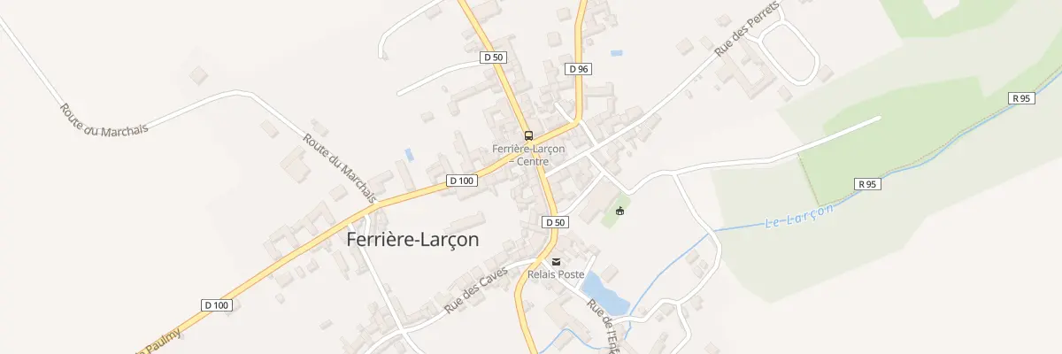 Plan du 17 Gr Grande Rue à Ferrière-Larçon
