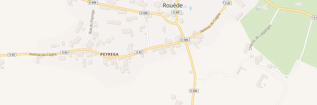 Plan du 58 Peyrega à Rouède