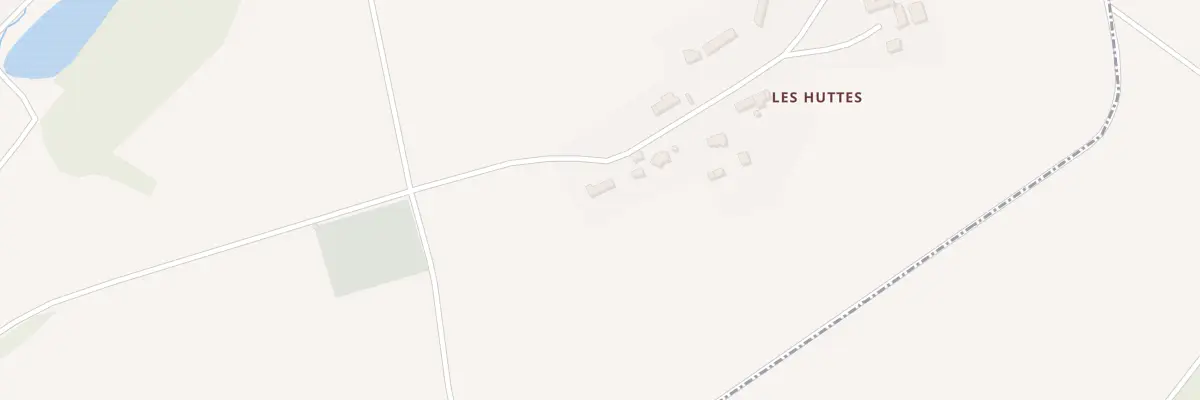 Plan du 2 Les Huttes à Saint-Arnoult