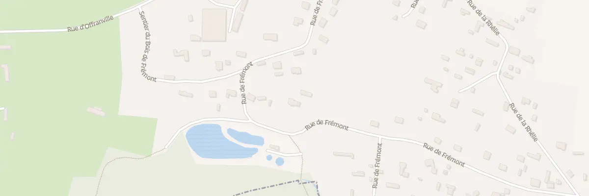 Plan du 33 Rue de Frémont à Saint-Ouen-de-Thouberville