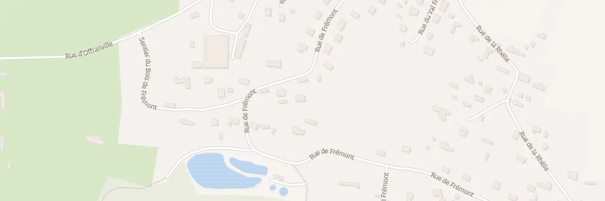 Plan du 25T Rue de Frémont à Saint-Ouen-de-Thouberville
