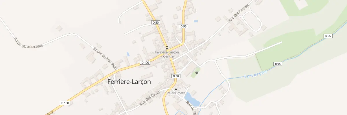 Plan du 1 Rue des Perrets à Ferrière-Larçon