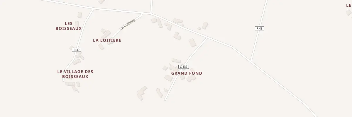 Plan du 2 Grand Fond à Mouzay