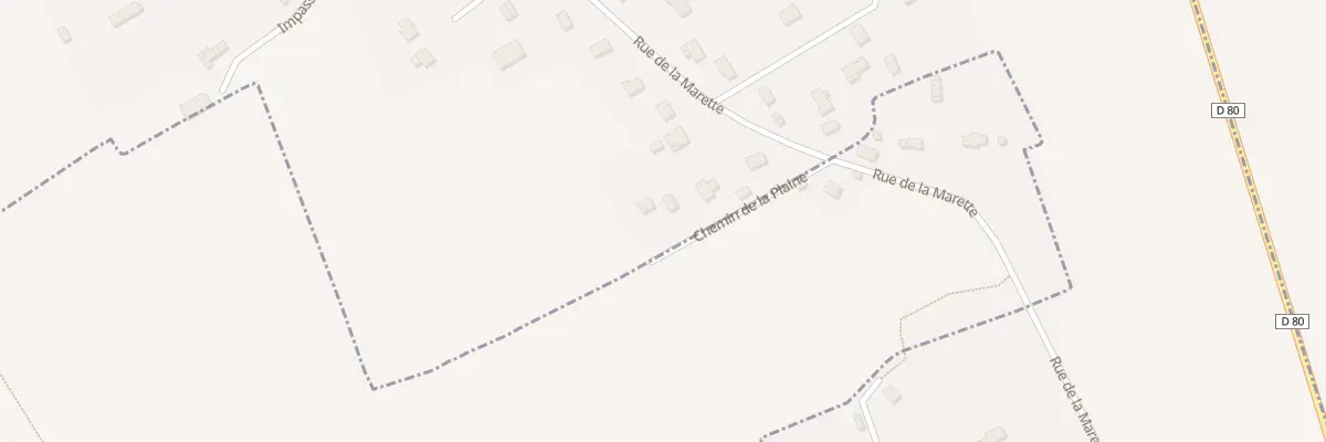 Plan du 22 Rue de la Marette à Saint-Meslin-du-Bosc