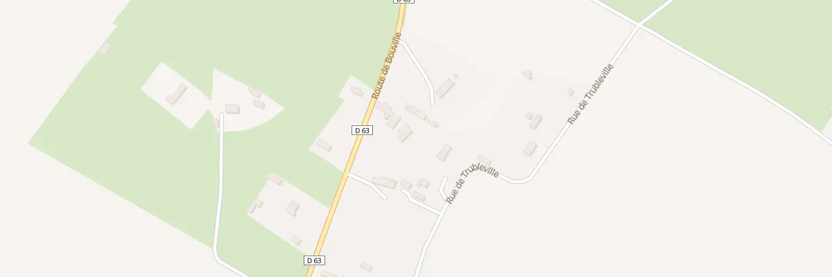 Plan du 933 La Rue de Trubleville à Saint-Paër