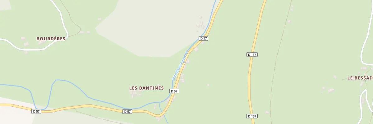 Plan du 88 Bantines Nord à Saint-Lary