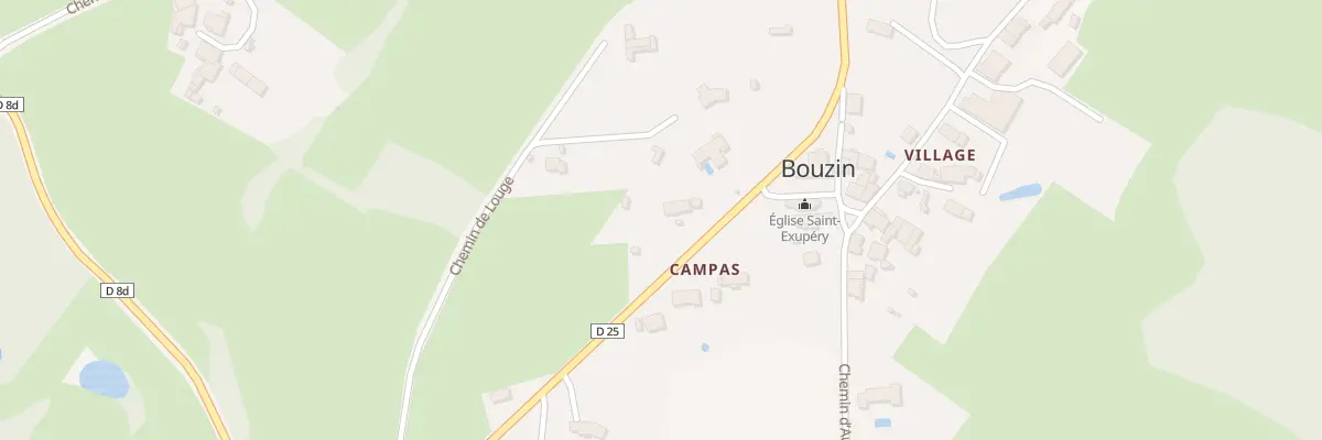 Plan du 9 Campas à Bouzin