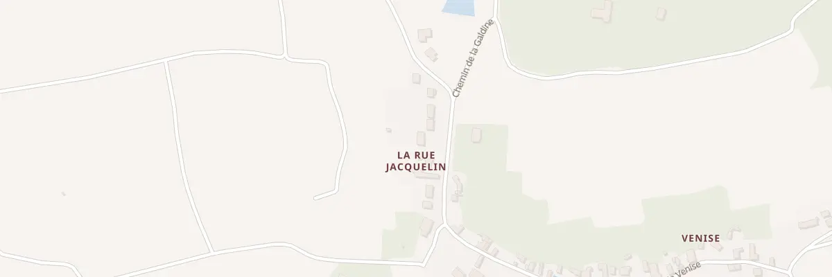 Plan du 407 Rue Jacquelin à Noizay