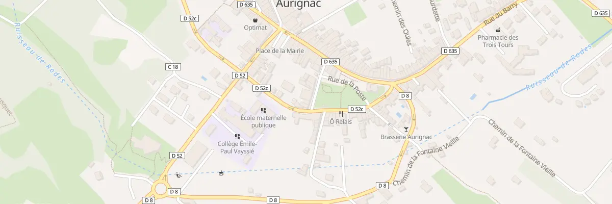Plan du 20 Traverse du Foirail à Aurignac