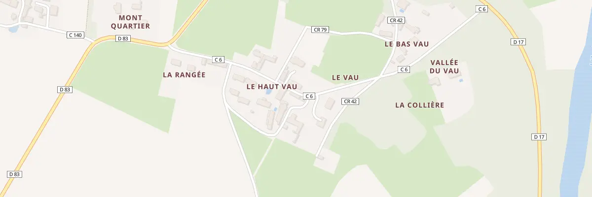 Plan du 26 Le Haut Vau à Courçay