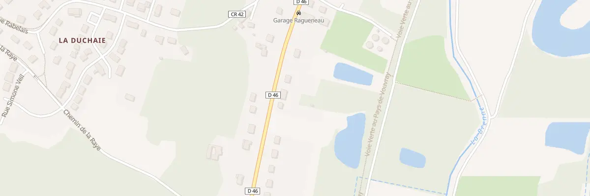 Plan du 59 Rue Nationale à Reugny