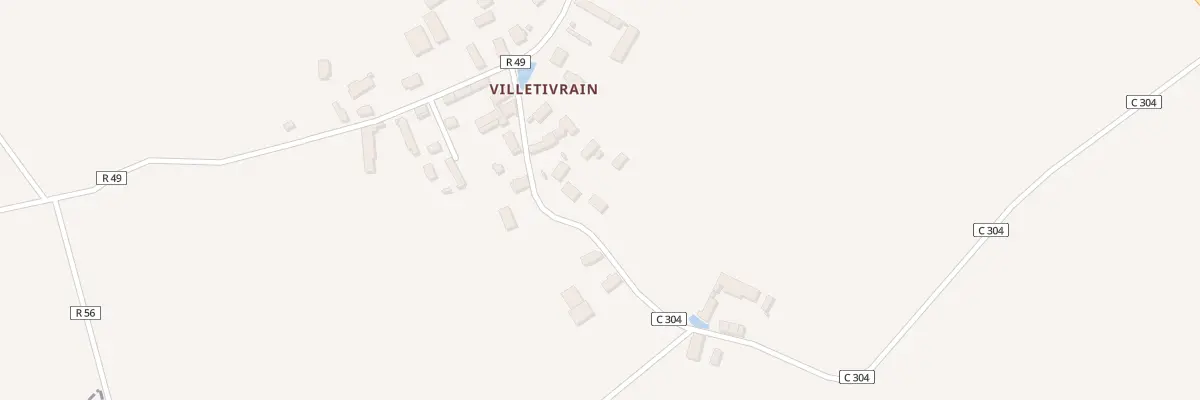Plan du 16 Villetivrain à Courçay