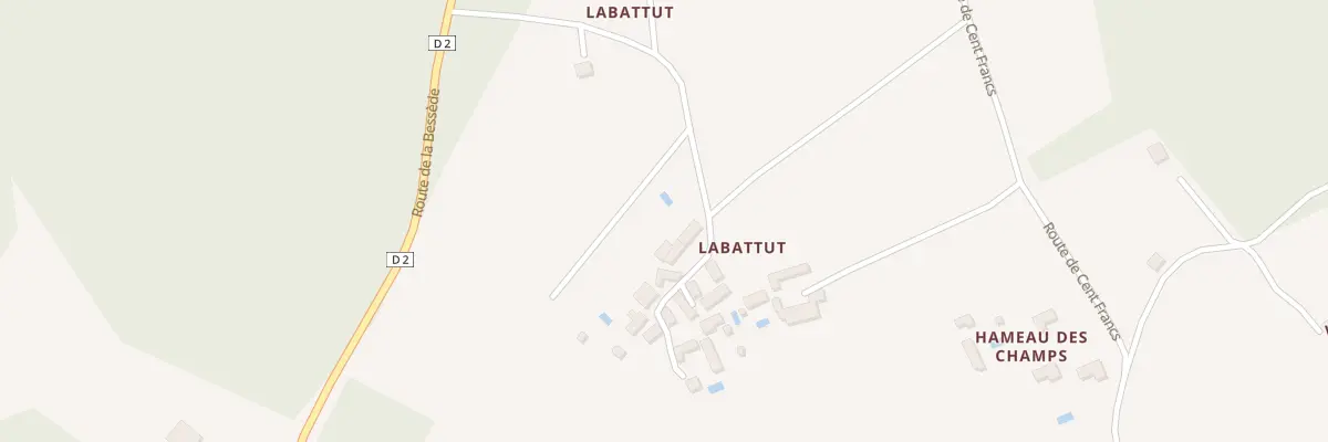 Plan du 68 Labattut à Montferrand-du-Périgord