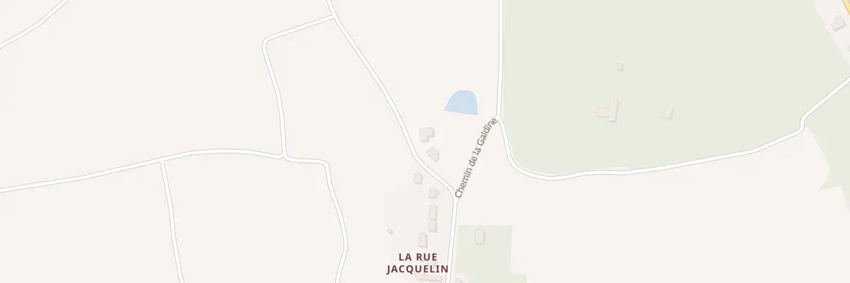 Plan du 550 Rue Jacquelin à Noizay