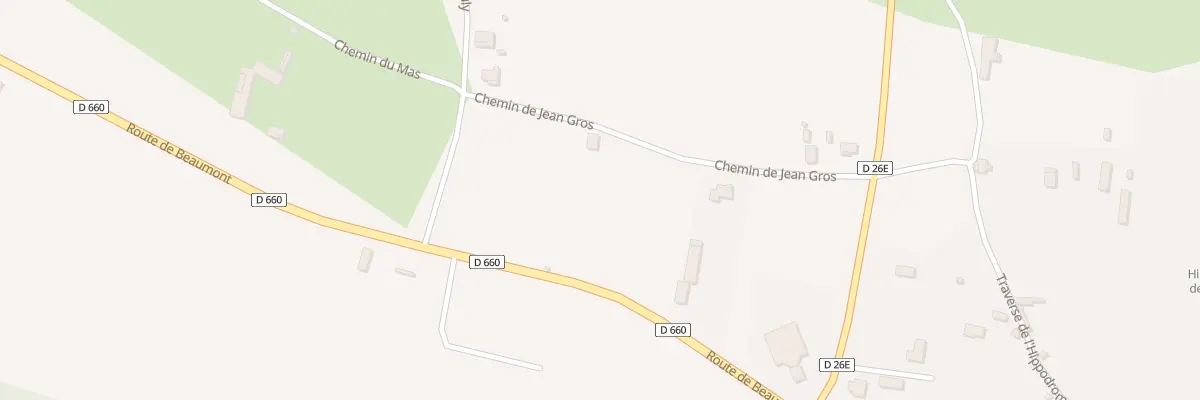 Plan du 33 Jean Gros à Marsalès