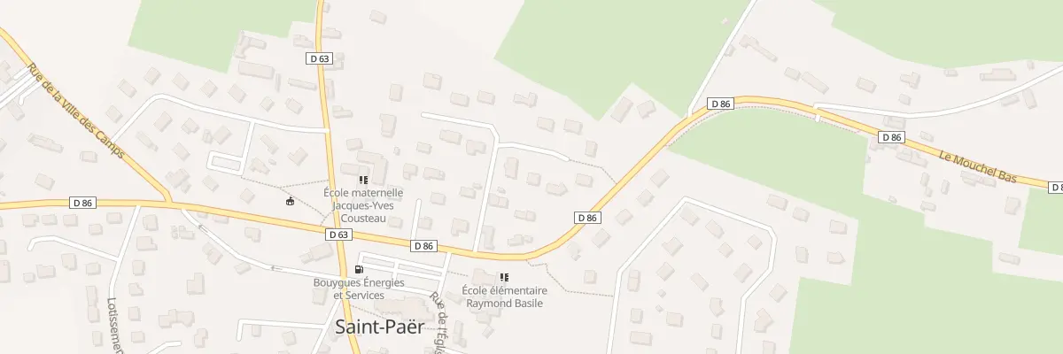 Plan du 43 Pl des Champs à Saint-Paër
