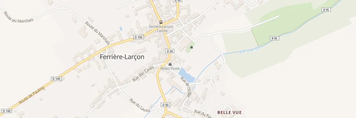 Plan du 16 Gr Grande Rue à Ferrière-Larçon