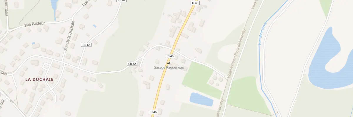 Plan du 49 Rue Nationale à Reugny