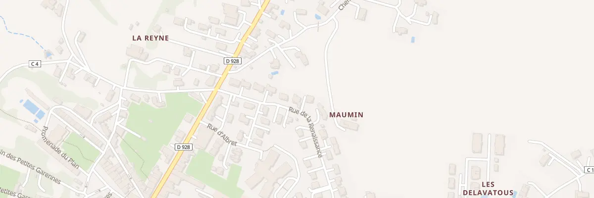 Plan du 11 Rue de la Renaissance à Mauvezin