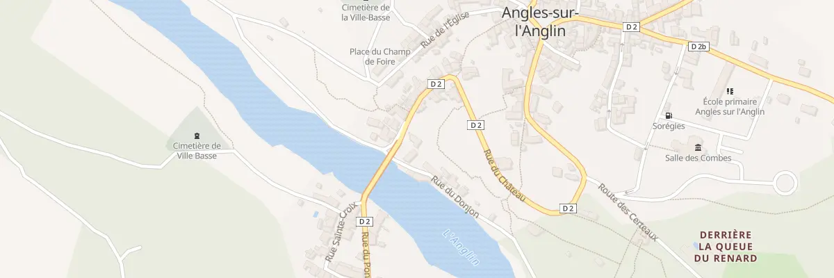 Plan du 7 Rue du Pont à Angles-sur-l’Anglin
