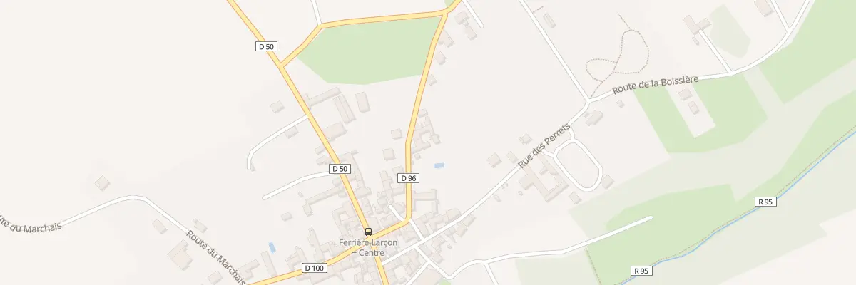 Plan du 14 Rte d’Esves-le-moutier à Ferrière-Larçon