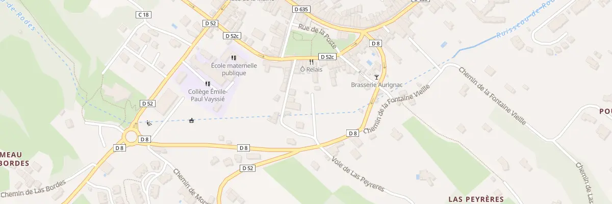 Plan du 519 Rue des Tanneries à Aurignac