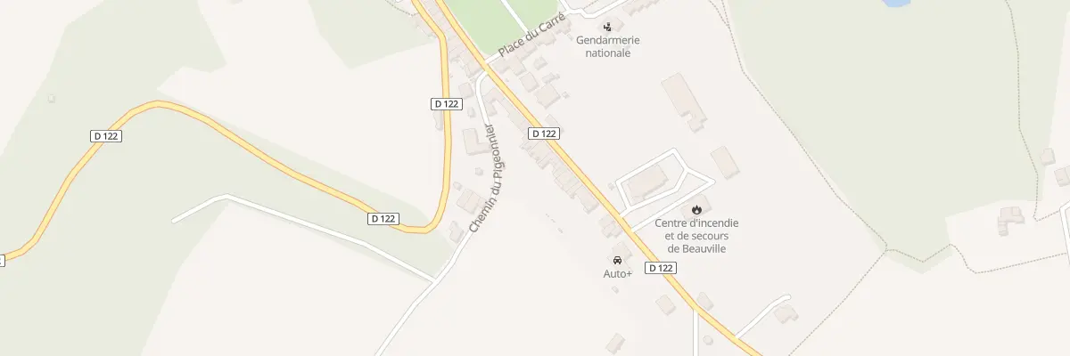 Plan du 5162 Av Saint-Roch à Beauville