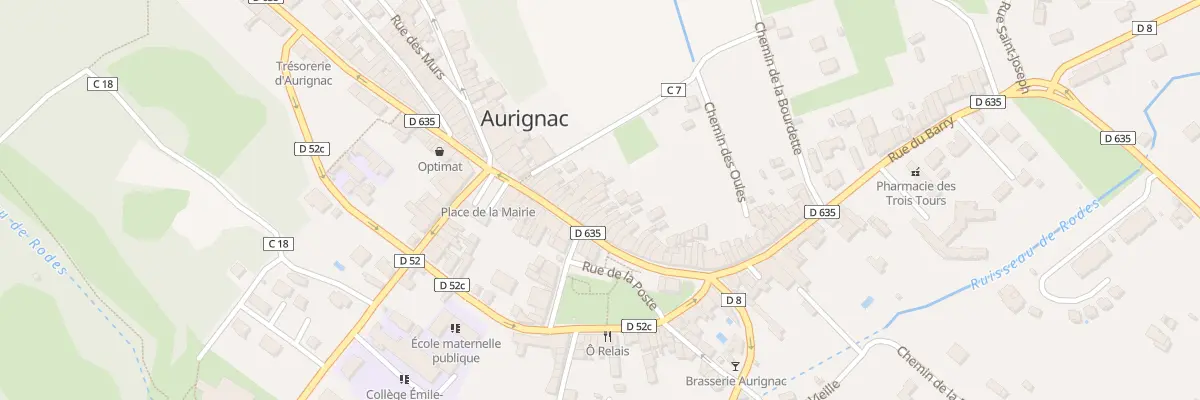 Plan du 19 Rue Saint-Michel à Aurignac
