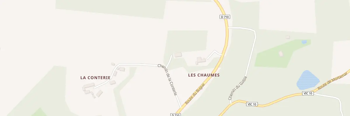 Plan du 124 Che de la Conterie à Saint-Félix-de-Reillac-et-Mortemart