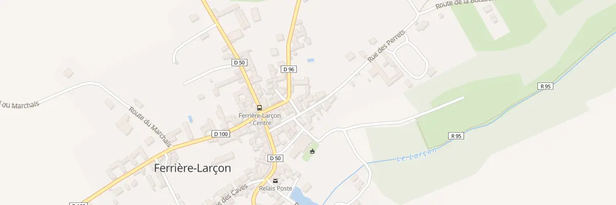 Plan du 7 Rue des Perrets à Ferrière-Larçon