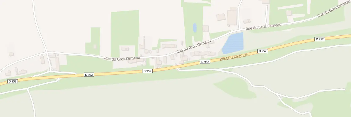 Plan du 1143 Rue du Gros Ormeau à Noizay
