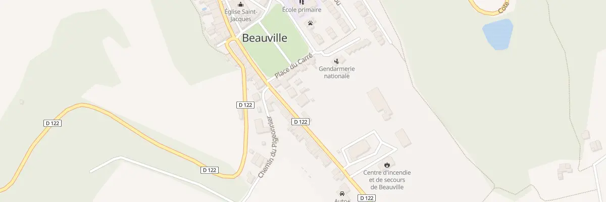 Plan du 5151 Av Saint-Roch à Beauville
