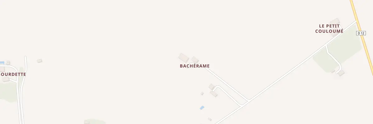 Plan du 5077 A Bacherame à Sainte-Marie