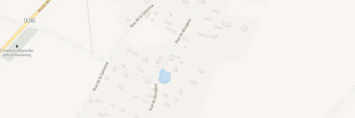 Plan du 11 Rue du Bougeot à Épreville-près-le-Neubourg