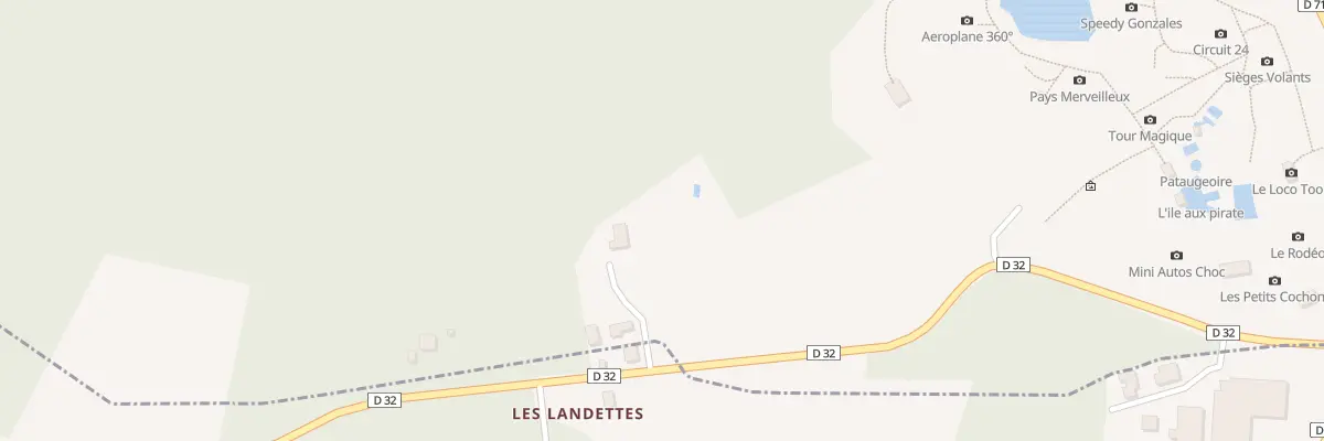 Plan du 99 Les Landettes à Saint-Félix-de-Reillac-et-Mortemart