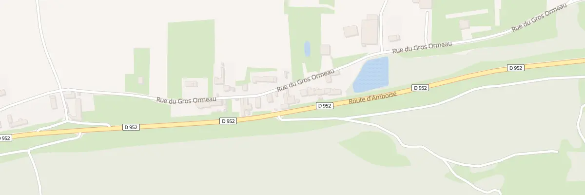 Plan du 1115 Rue du Gros Ormeau à Noizay